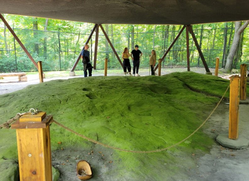 Sanilac Petroglyphs Historic State Park, Michigan, USA